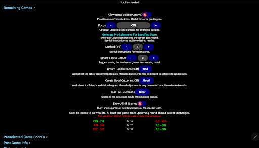 PlayoffComputer screenshot