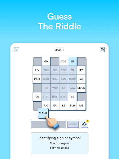 Syllatiles - Word Puzzle Game screenshot