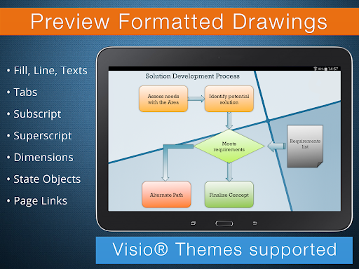 VSD Viewer for Visio Drawings screenshot