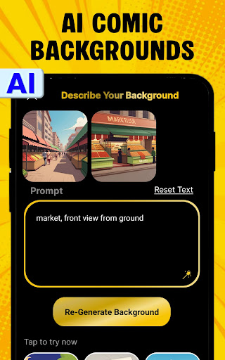 Cartoon Comic Strip Maker screenshot