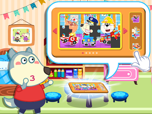 Wolfoo's Town: Dream City Game screenshot