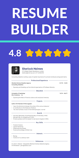 Resume Builder - CV Engineer screenshot
