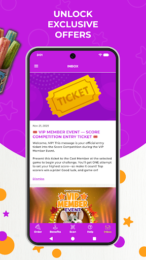 Chuck E. Cheese Fun Pass screenshot