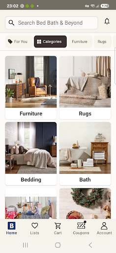 Bed Bath & Beyond screenshot