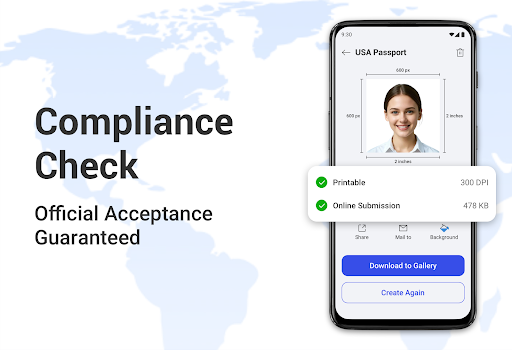 AI Passport & ID Photo Maker screenshot