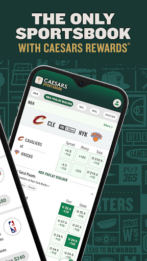 Caesars Sportsbook & Casino screenshot