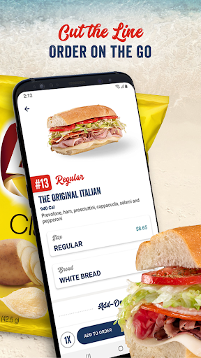 Jersey Mike's screenshot