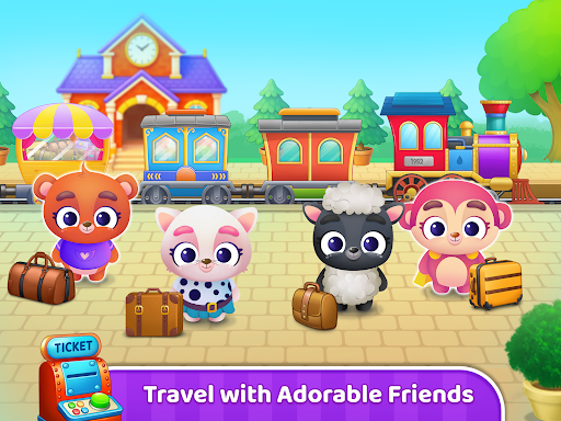 Train Station Game for Kids screenshot