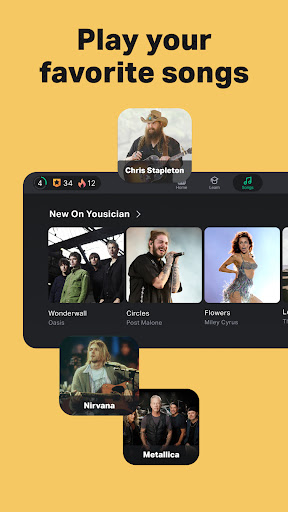 Yousician: Learn & Play Guitar screenshot