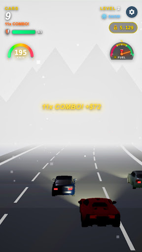 Retro Road Racer - Car Racing screenshot