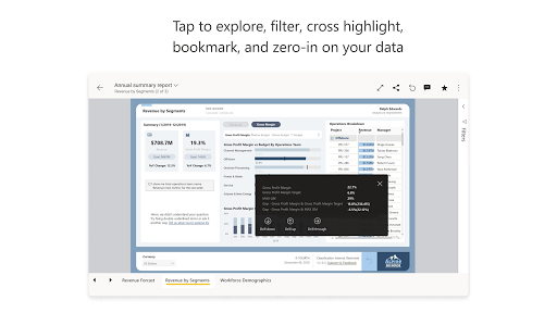 Microsoft Power BI screenshot