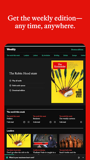 The Economist - World News screenshot