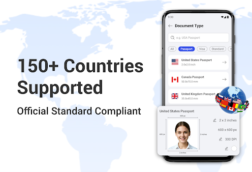 AI Passport & ID Photo Maker screenshot