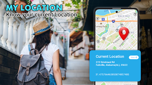GPS Maps Voice Navigation App screenshot
