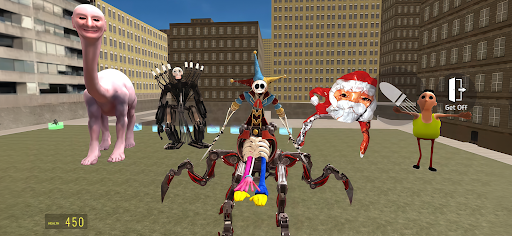 Nextbots In Playground mod screenshot