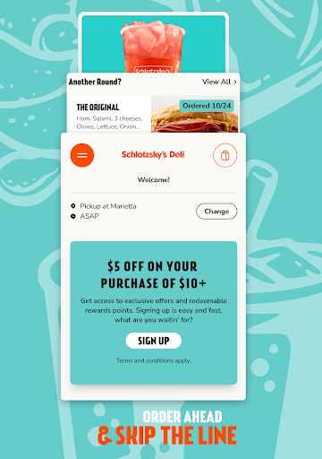 Schlotzsky's Deli screenshot