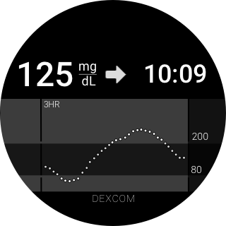 Dexcom G6 screenshot