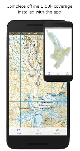 NZ Topo50 Offline - North screenshot