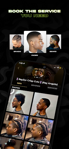 theCut: Find & Book Barbers screenshot