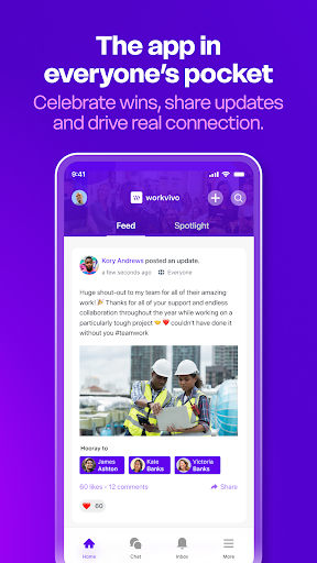 Workvivo screenshot