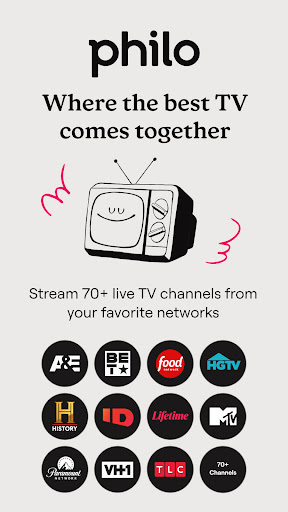 Philo: Shows, Movies, Live TV. screenshot