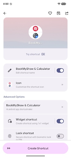 Shortcut Maker screenshot