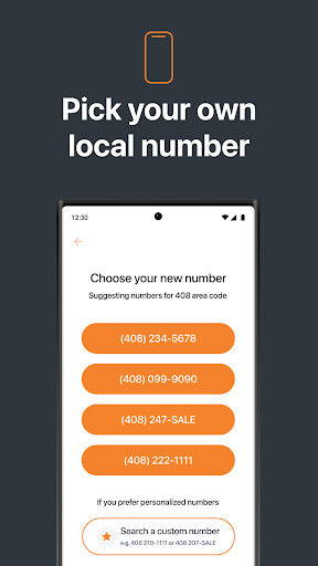 Phoner: Second Phone Number screenshot
