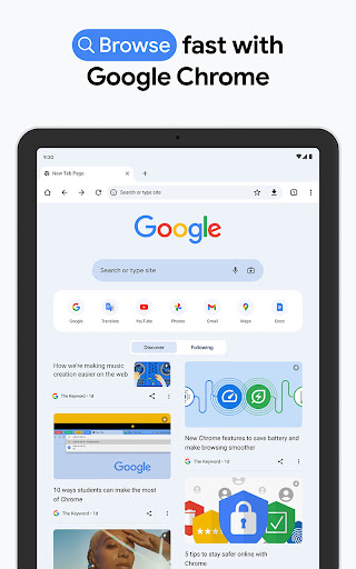 Chrome Beta screenshot