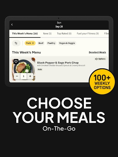 Factor_ Prepared Meal Delivery screenshot