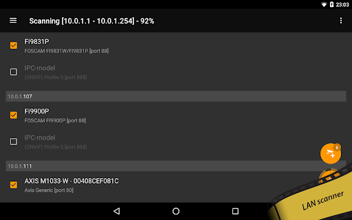 tinyCam Monitor PRO for IP Cam screenshot