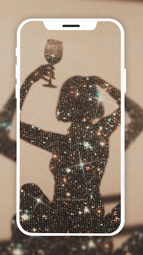 Glitter Wallpaper: Theme, Icon screenshot