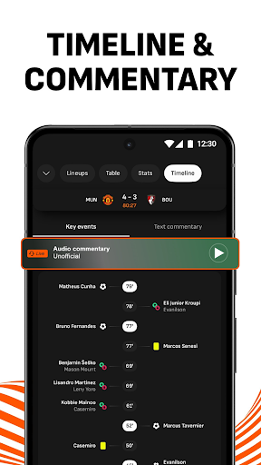 LiveScore: Live Sports Scores screenshot
