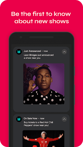 Bandsintown Concerts screenshot