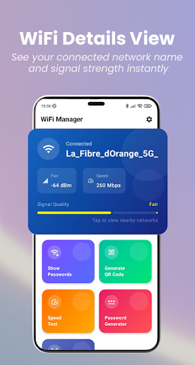Connected Wifi Info screenshot