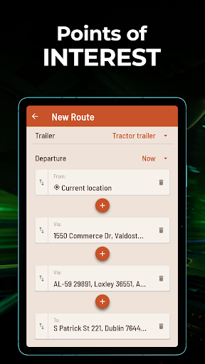 Hammer: Truck GPS & Maps screenshot