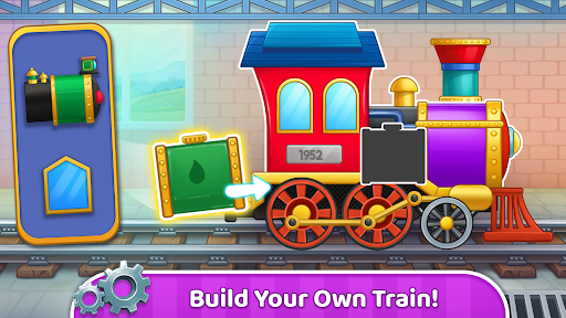Train Station Game for Kids screenshot