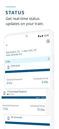 Amtrak screenshot