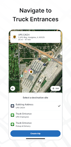 TruckMap - Truck GPS Routes screenshot