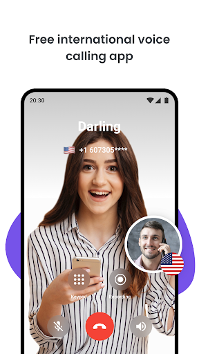 Duo Call - Dual Global Calling screenshot
