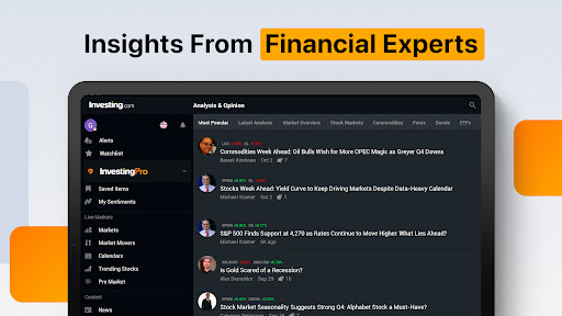 Investing.com: Stock Market screenshot