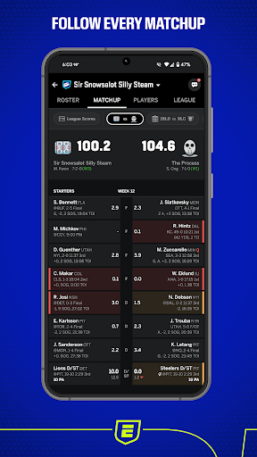 ESPN Fantasy Sports screenshot