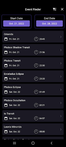 SkySafari 7 Pro screenshot