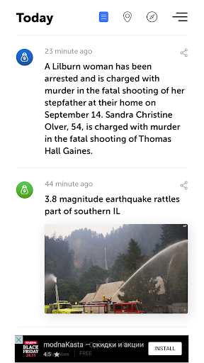 Liveuamap screenshot