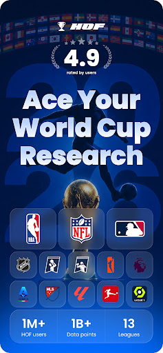 HOF: Sports Stats & Data screenshot