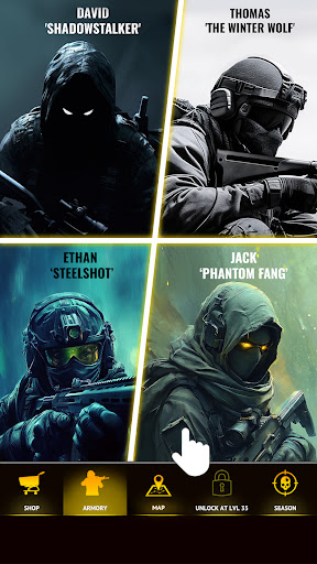 Sniper Area: Shooting games screenshot