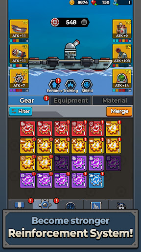 BattleShip Go: Monster Wave screenshot
