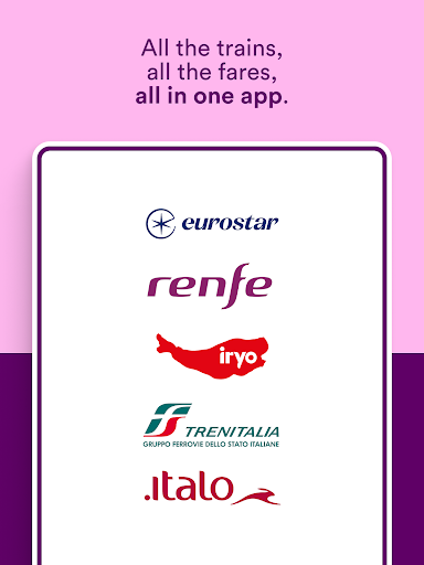 Trainline: Train travel Europe screenshot