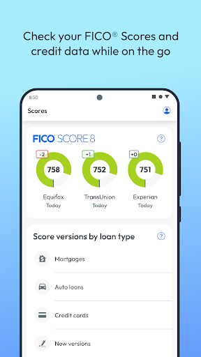 myFICO - Credit Score Tracking screenshot