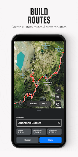 onX Backcountry Trail Maps GPS screenshot