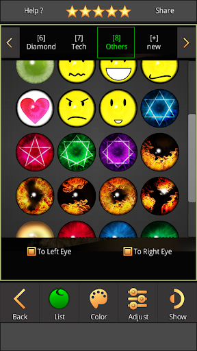 FoxEyes - Change Eye Color screenshot